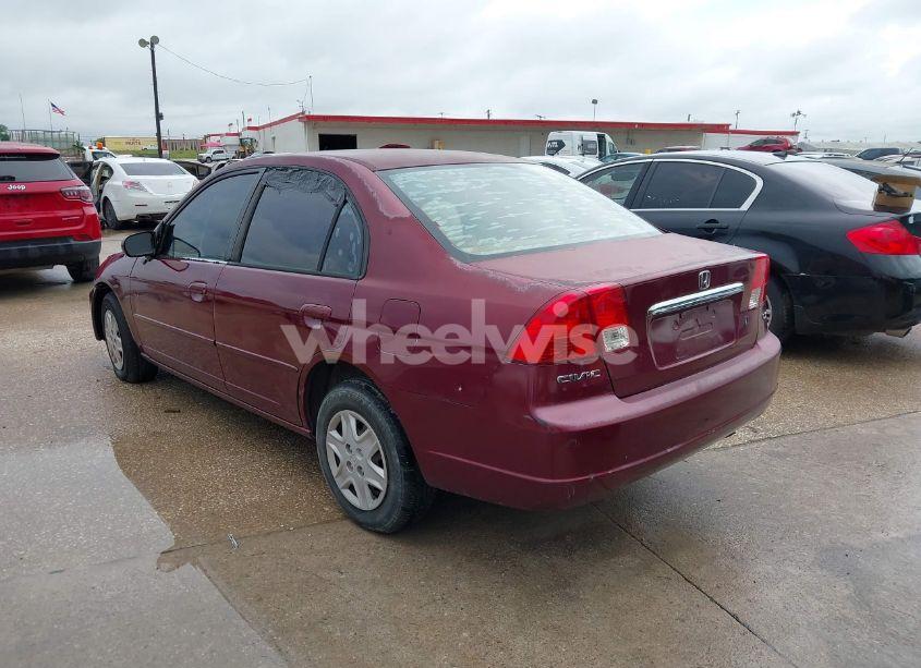 Photo 3 of 2003 Honda Civic LX (VIN 1HGES16533L002595)