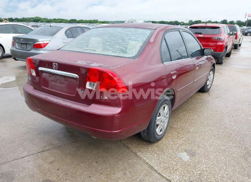 Photo 4 of 2003 Honda Civic LX (VIN 1HGES16533L002595)