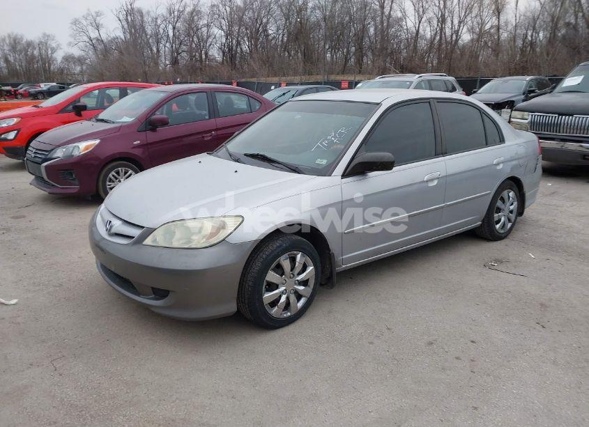 Photo 2 of 2005 Honda Civic LX (VIN 1HGES16535L030772)