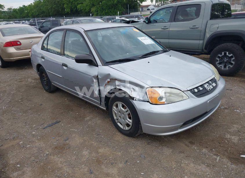 2001 Honda Civic LX (VIN 1HGES16541L049356) main photo