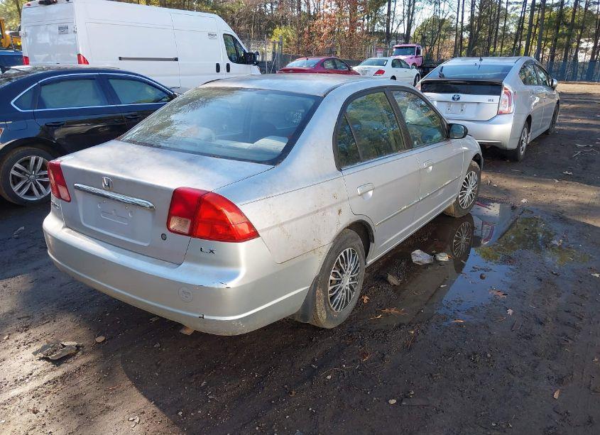 Photo 4 of 2002 Honda Civic LX (VIN 1HGES16542L034745)