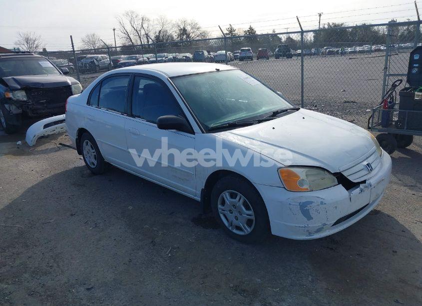 2002 Honda Civic LX (VIN 1HGES16542L035054) main photo