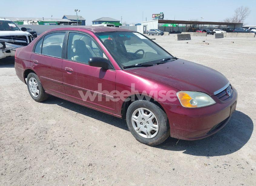 2002 Honda Civic LX (VIN 1HGES16542L057636) main photo