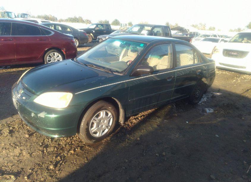 Photo 2 of 2001 Honda Civic LX (VIN 1HGES16551L001820)