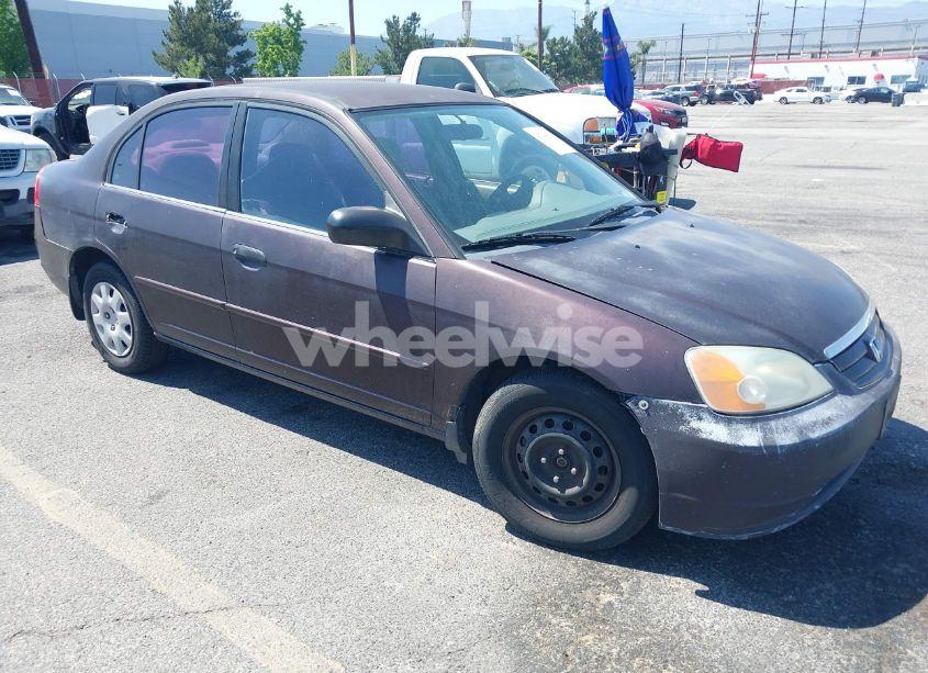 2001 Honda Civic LX (VIN 1HGES16551L011070) main photo