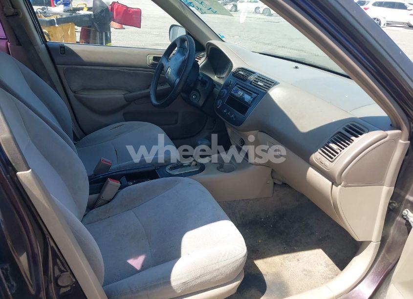 Photo 5 of 2001 Honda Civic LX (VIN 1HGES16551L011070)