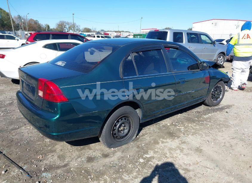 Photo 4 of 2002 Honda Civic LX (VIN 1HGES16562L054995)