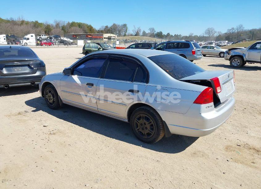 Photo 3 of 2001 Honda Civic LX (VIN 1HGES16571L070105)