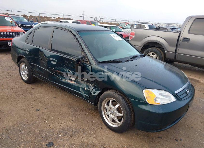 2002 Honda Civic LX (VIN 1HGES16572L015431) main photo