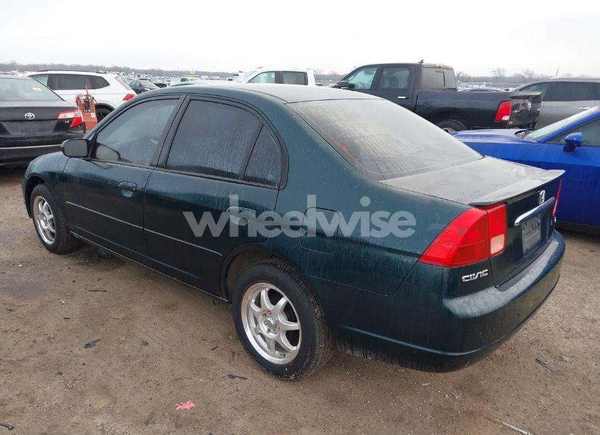 Photo 3 of 2002 Honda Civic LX (VIN 1HGES16572L015431)