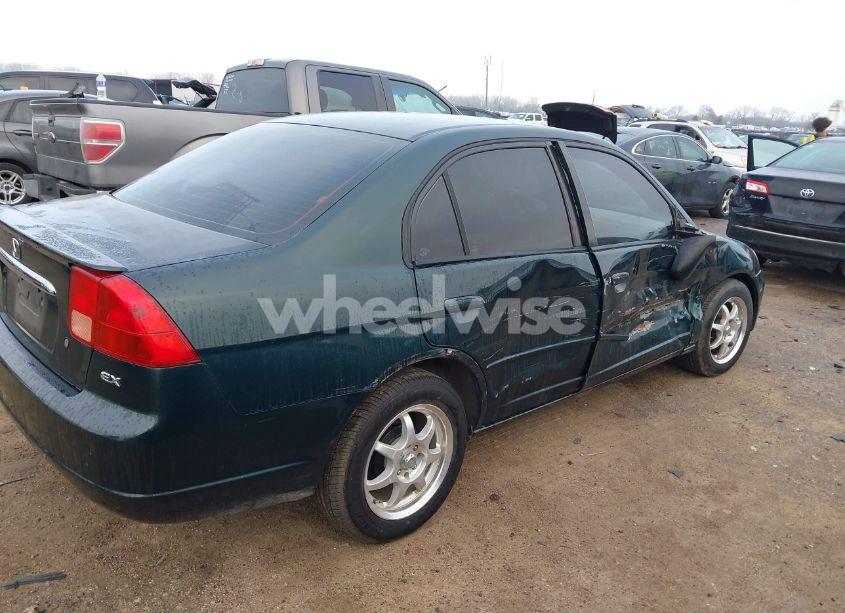 Photo 4 of 2002 Honda Civic LX (VIN 1HGES16572L015431)