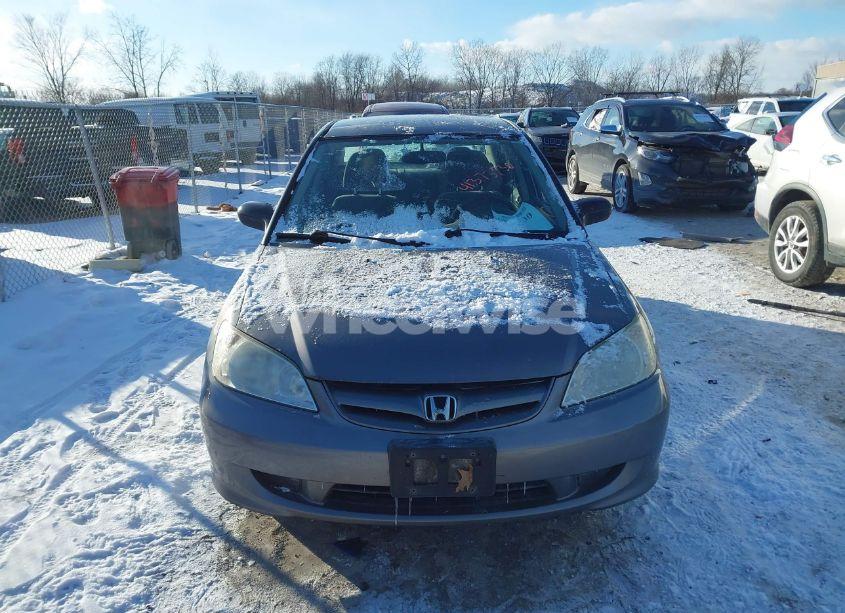 Photo 12 of 2005 Honda Civic LX (VIN 1HGES16575L026739)
