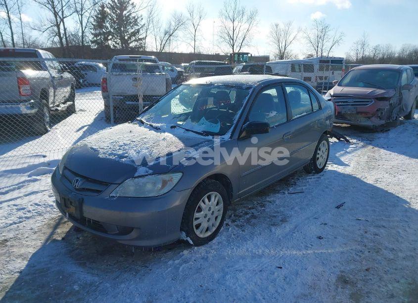 Photo 2 of 2005 Honda Civic LX (VIN 1HGES16575L026739)