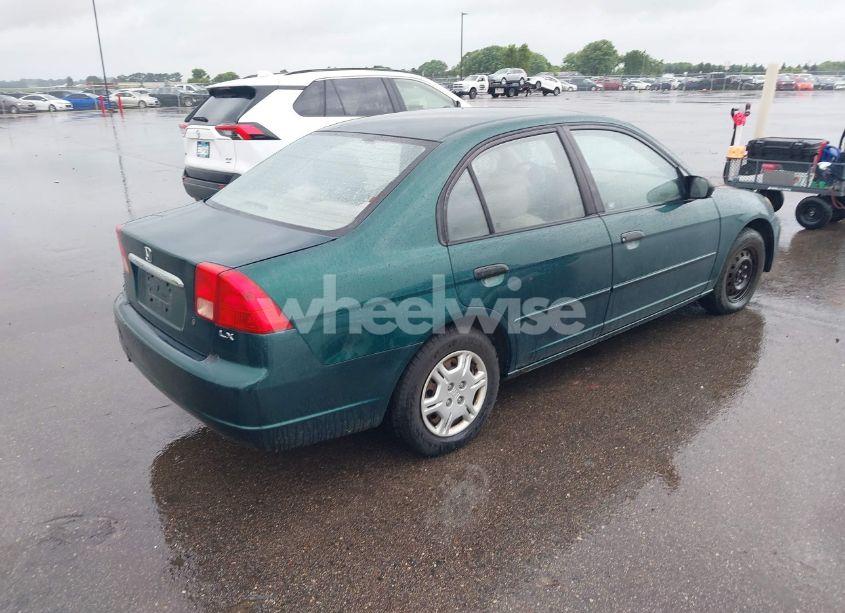 Photo 4 of 2001 Honda Civic LX (VIN 1HGES16581L042216)