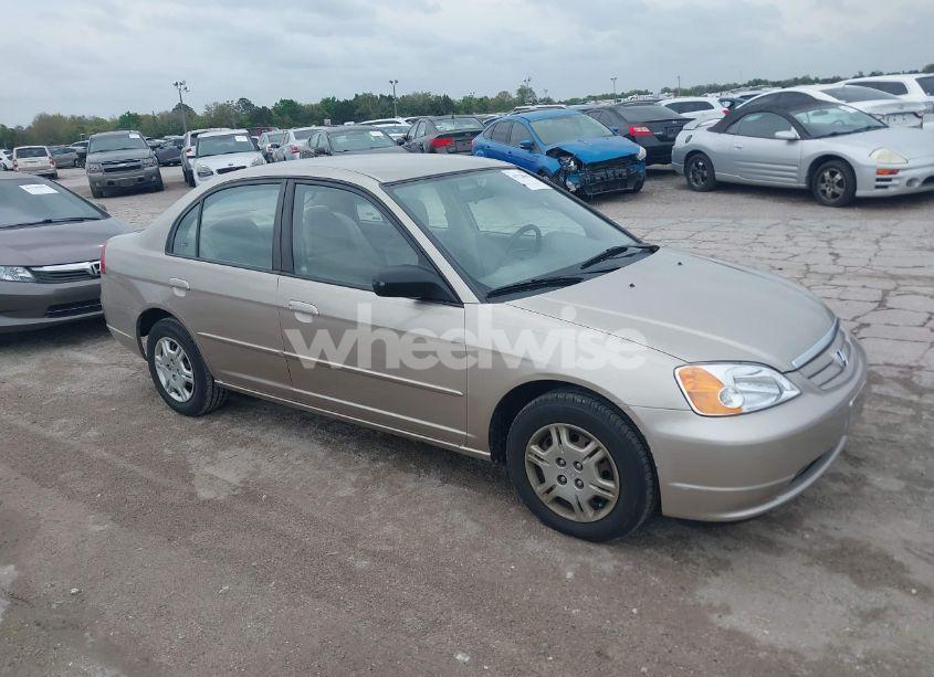 2002 Honda Civic LX (VIN 1HGES16582L003451) main photo