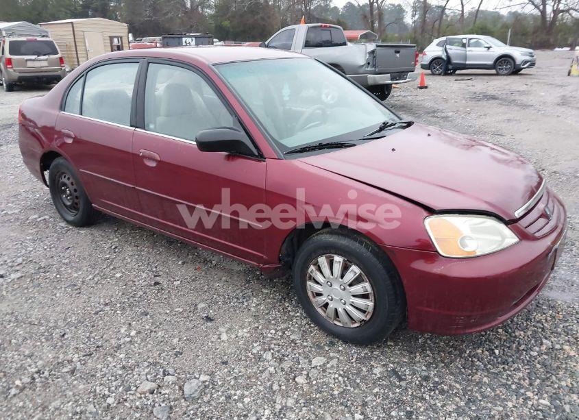 2002 Honda Civic LX (VIN 1HGES16582L078702) main photo