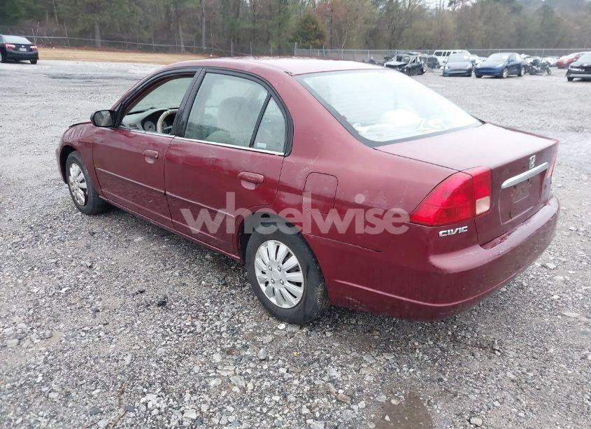 Photo 3 of 2002 Honda Civic LX (VIN 1HGES16582L078702)