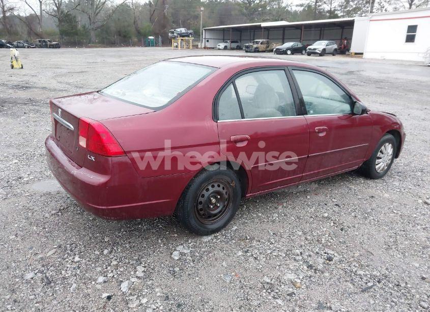 Photo 4 of 2002 Honda Civic LX (VIN 1HGES16582L078702)