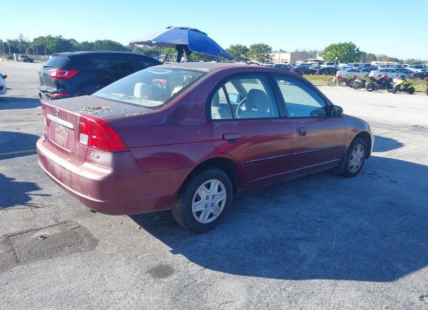 Photo 4 of 2003 Honda Civic LX (VIN 1HGES16583L018694)