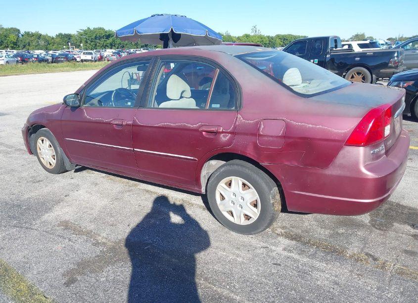 Photo 6 of 2003 Honda Civic LX (VIN 1HGES16583L018694)