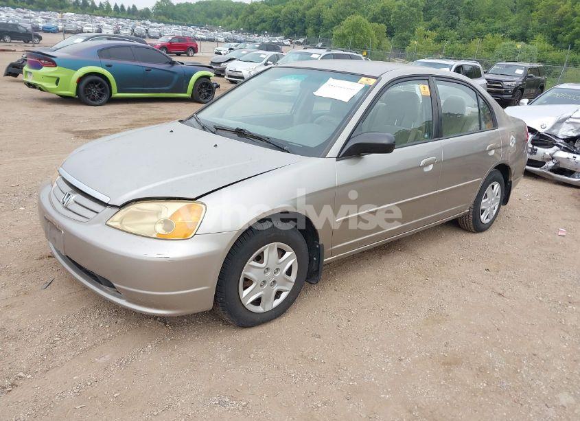 Photo 2 of 2003 Honda Civic LX (VIN 1HGES16583L030280)