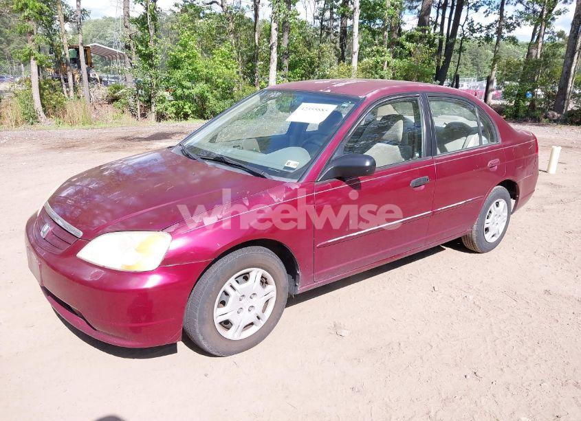 Photo 2 of 2002 Honda Civic LX (VIN 1HGES16592L079518)