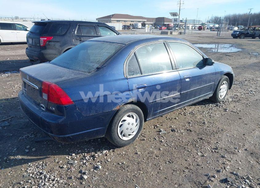 Photo 4 of 2003 Honda Civic LX (VIN 1HGES16593L000320)