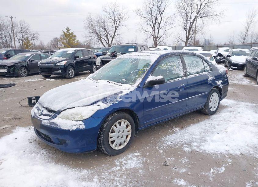 Photo 2 of 2005 Honda Civic LX (VIN 1HGES16595L012423)