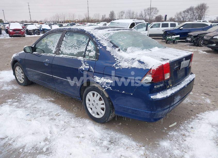 Photo 3 of 2005 Honda Civic LX (VIN 1HGES16595L012423)