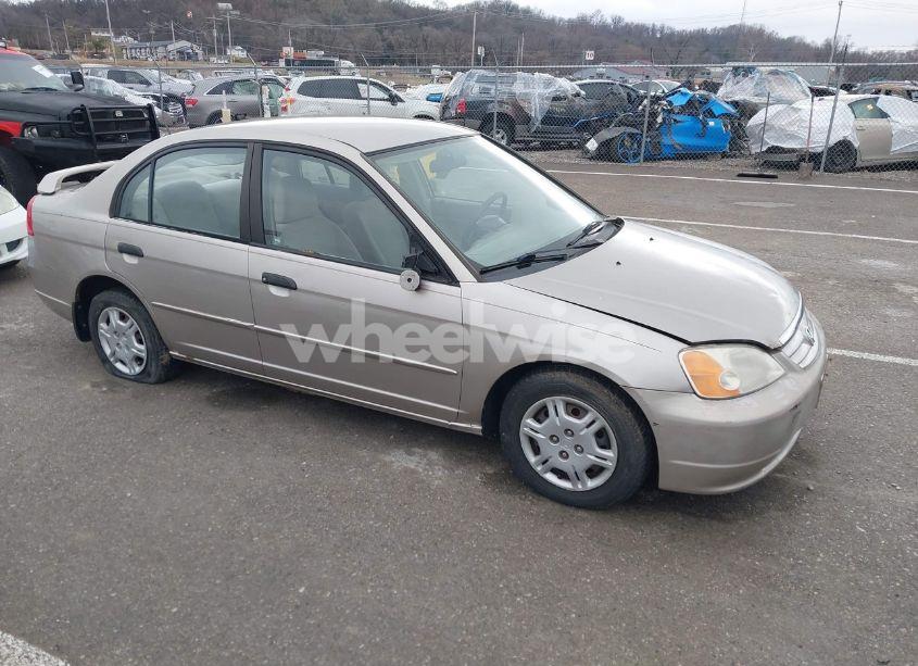 2001 Honda Civic LX (VIN 1HGES165X1L013445) main photo