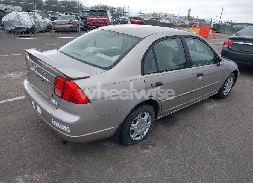 Photo 4 of 2001 Honda Civic LX (VIN 1HGES165X1L013445)