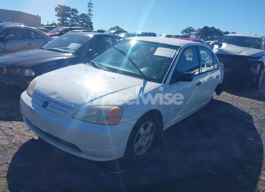 Photo 2 of 2001 Honda Civic LX (VIN 1HGES165X1L014823)