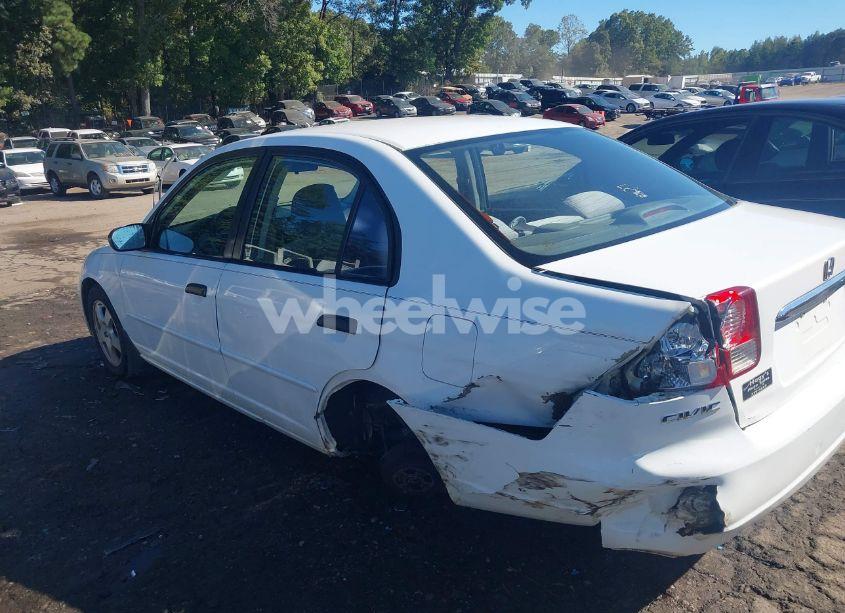 Photo 3 of 2001 Honda Civic LX (VIN 1HGES165X1L014823)