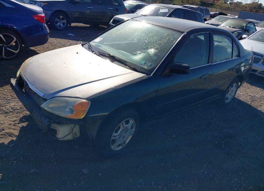 Photo 2 of 2001 Honda Civic LX (VIN 1HGES165X1L051435)