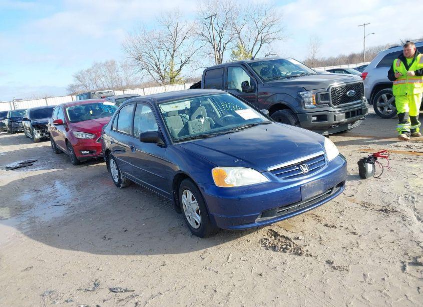 2003 Honda Civic LX (VIN 1HGES165X3L037201) main photo