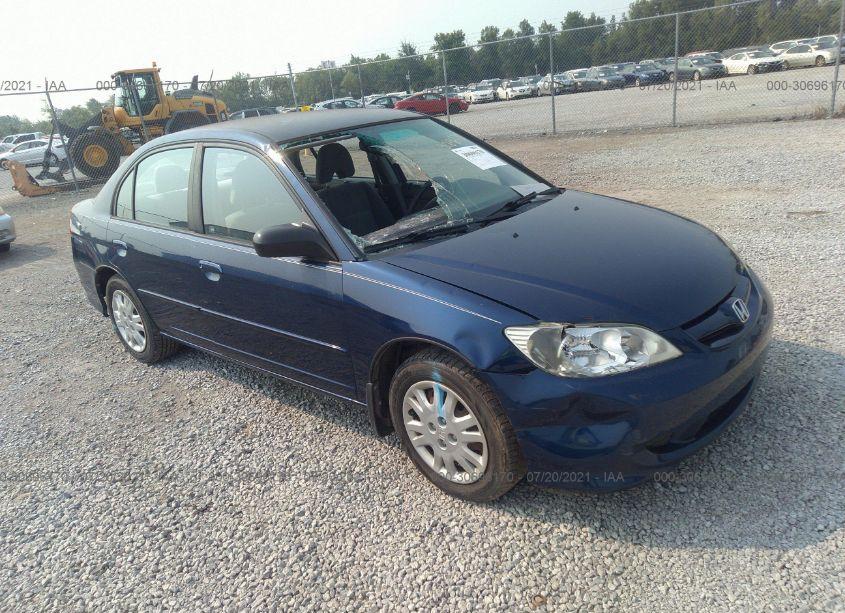 2004 Honda Civic LX (VIN 1HGES165X4L022862) main photo