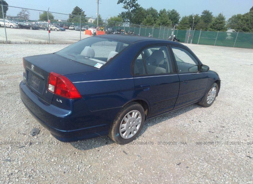 Photo 4 of 2004 Honda Civic LX (VIN 1HGES165X4L022862)