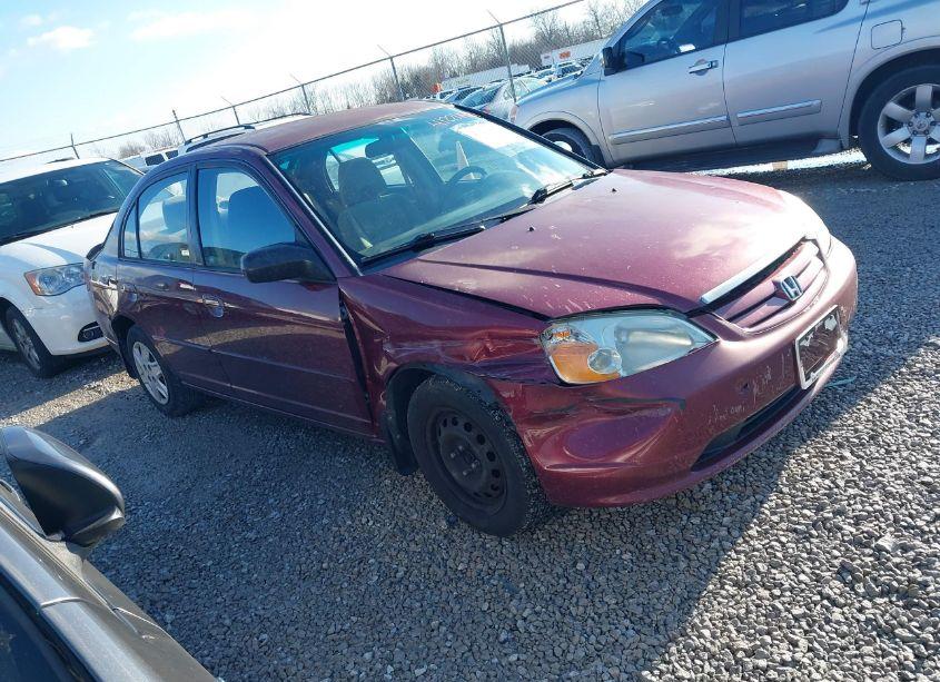 2003 Honda Civic LX (VIN 1HGES16643L018264) main photo