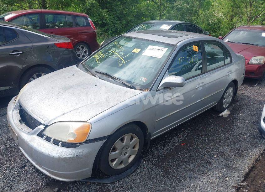 Photo 2 of 2001 Honda Civic EX (VIN 1HGES25701L009820)