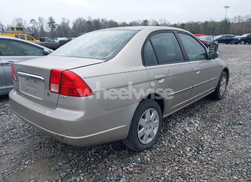 Photo 4 of 2001 Honda Civic EX (VIN 1HGES25701L021496)