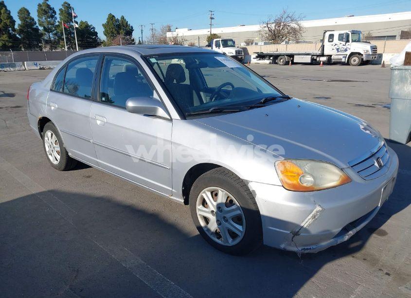 2003 Honda Civic EX (VIN 1HGES25773L003015) main photo