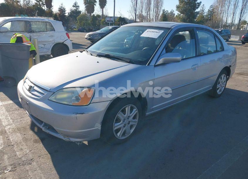 Photo 2 of 2003 Honda Civic EX (VIN 1HGES25773L003015)