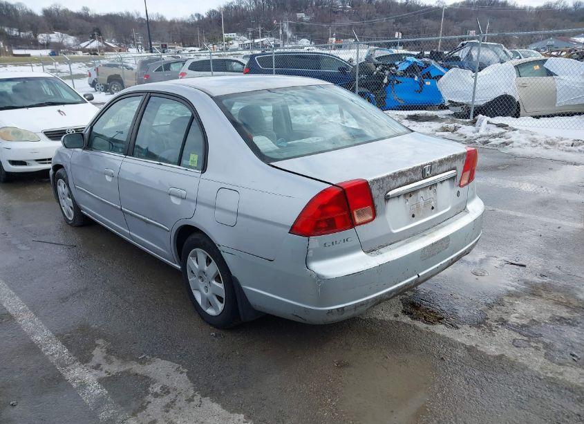 Photo 3 of 2002 Honda Civic EX (VIN 1HGES25782L027967)