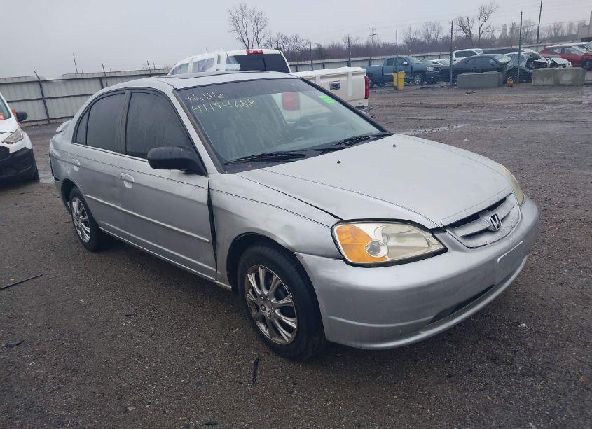 2001 Honda Civic EX (VIN 1HGES257X1L052965) main photo