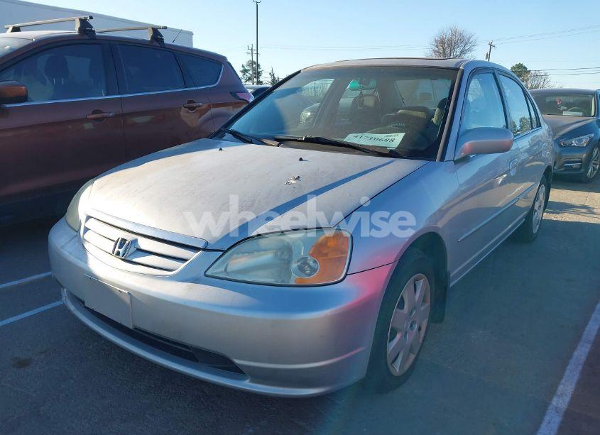 Photo 2 of 2002 Honda Civic EX (VIN 1HGES26702L008165)