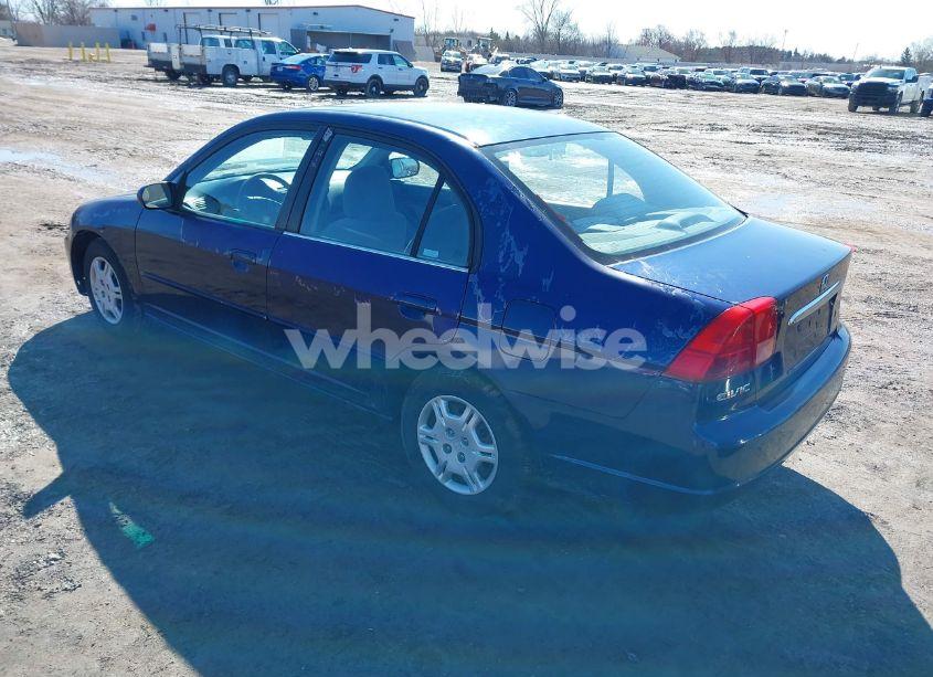 Photo 3 of 2001 Honda Civic EX (VIN 1HGES26721L044003)