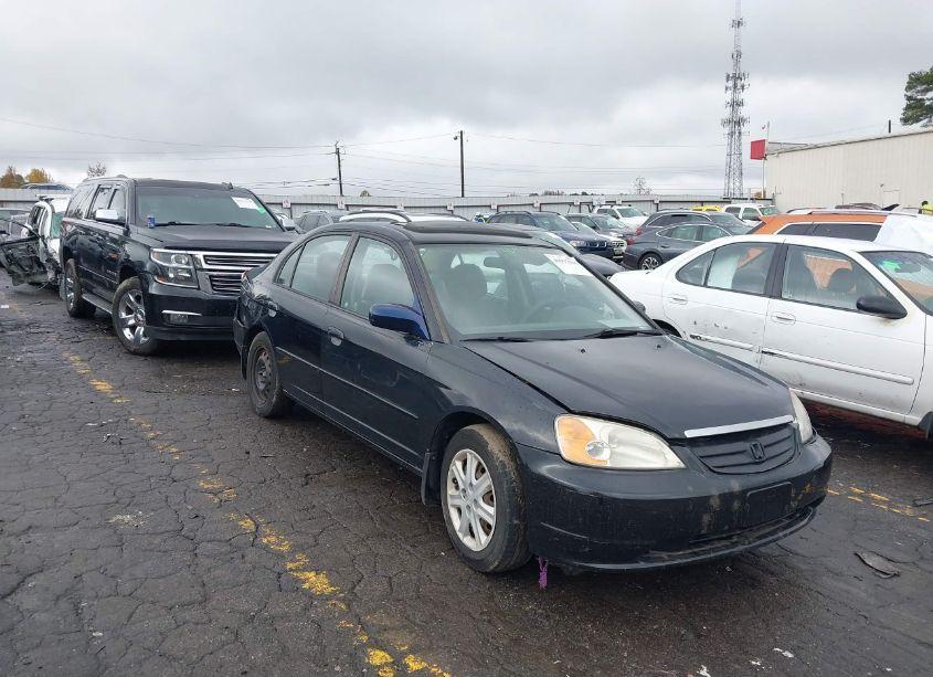 2003 Honda Civic EX (VIN 1HGES26723L010730) main photo