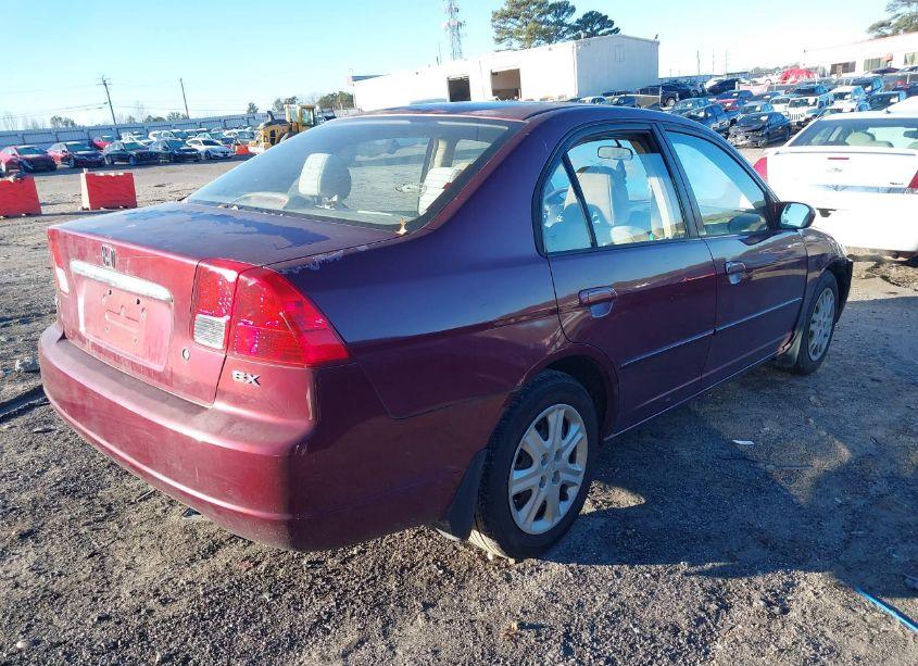 Photo 4 of 2003 Honda Civic EX (VIN 1HGES26723L027270)