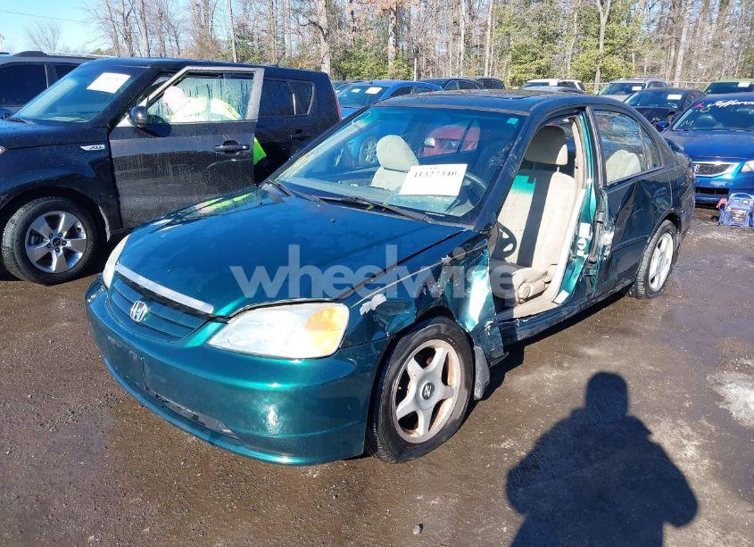 Photo 2 of 2002 Honda Civic EX (VIN 1HGES26732L008287)