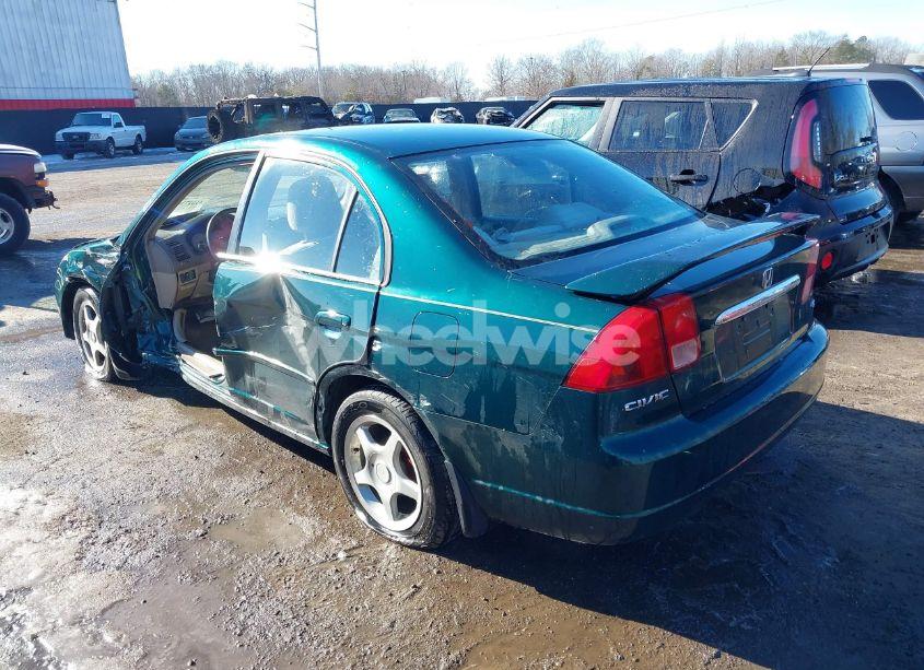 Photo 3 of 2002 Honda Civic EX (VIN 1HGES26732L008287)